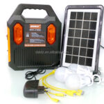 AT-9028B DAT solar charging lighting system kits with MP3 and radio function solar led lighting kits - Image 2
