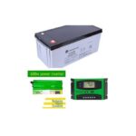 Solarmax 100AH Solar Battery + Inverter  + Charge Controller